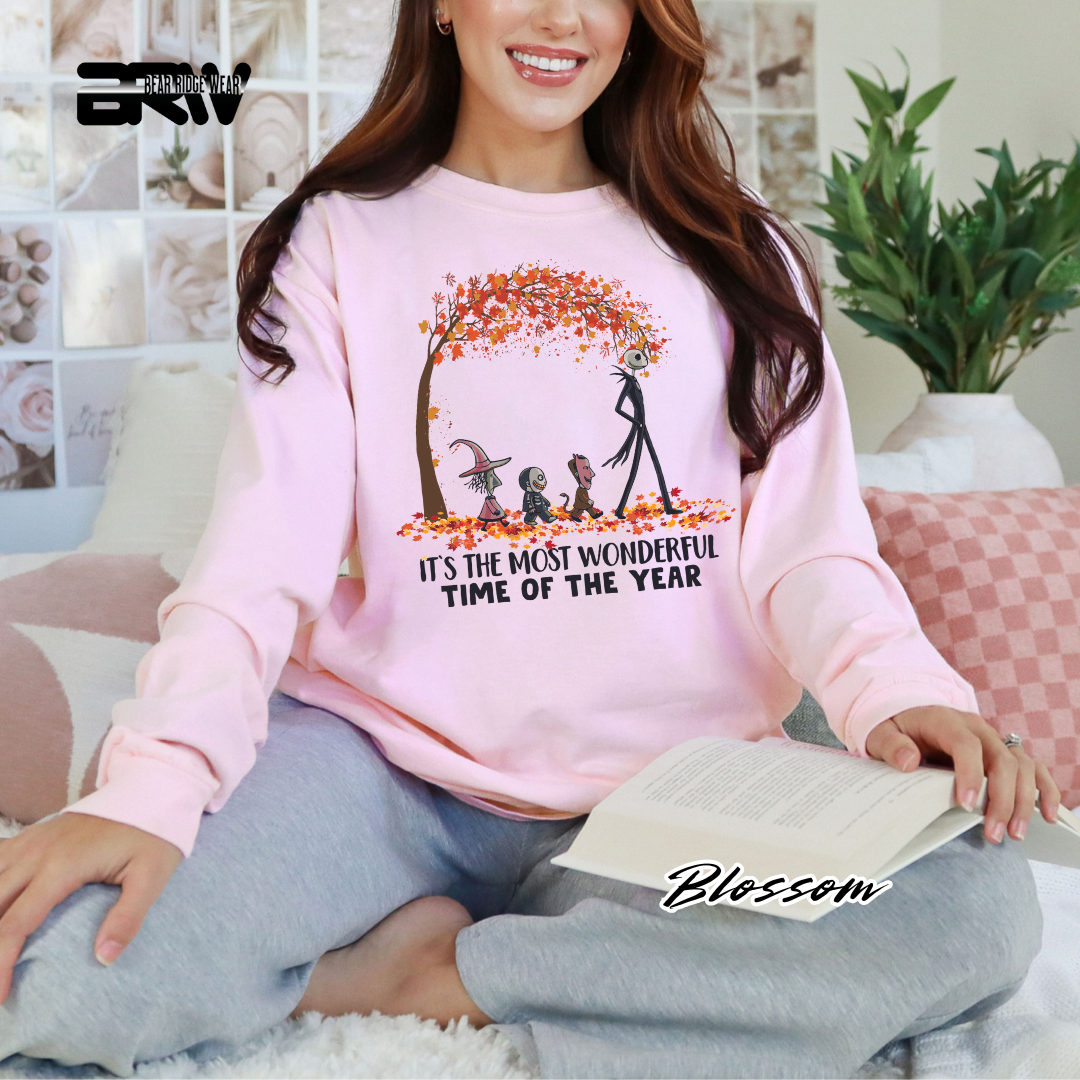 'Its The Most Wonderful Time' Fall Long-Sleeve Tee