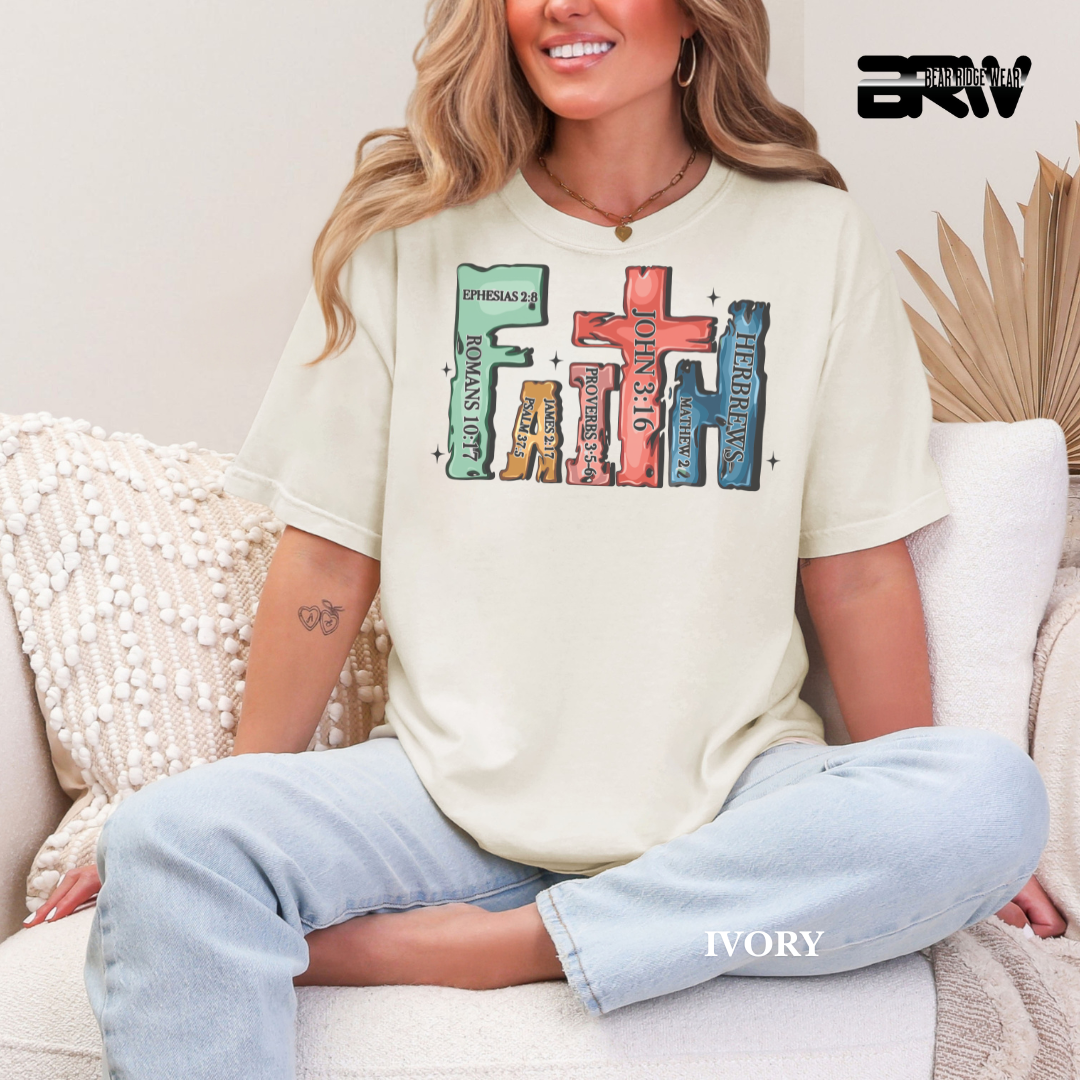 'Faith-Retro' Faith Tee