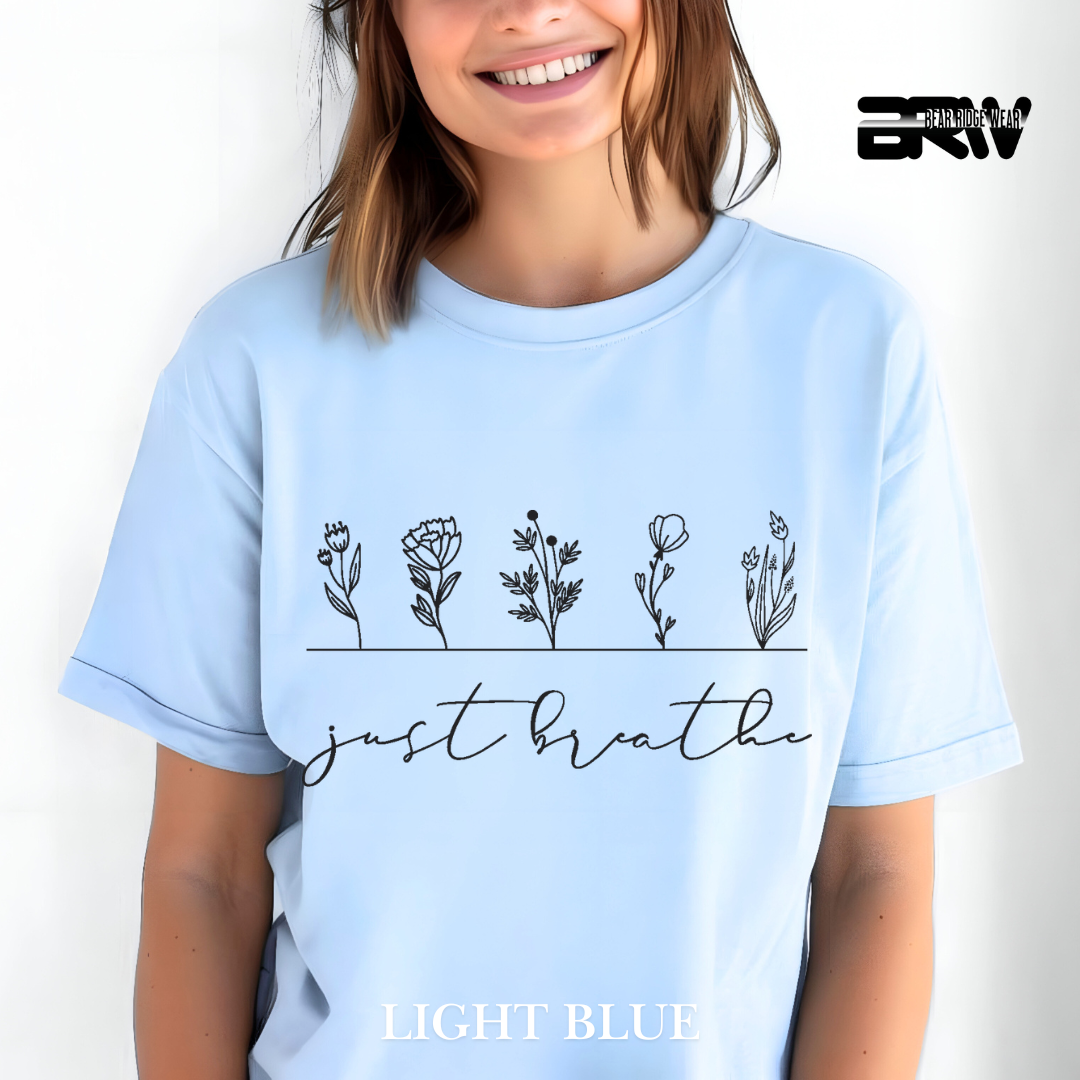 "Just Breathe" Tee