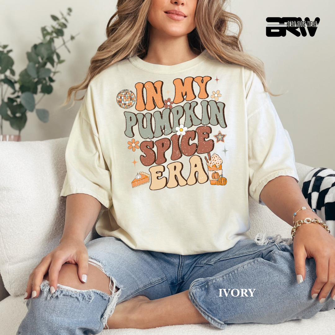 'In My Pumpkin Spice Era' Fall Tee