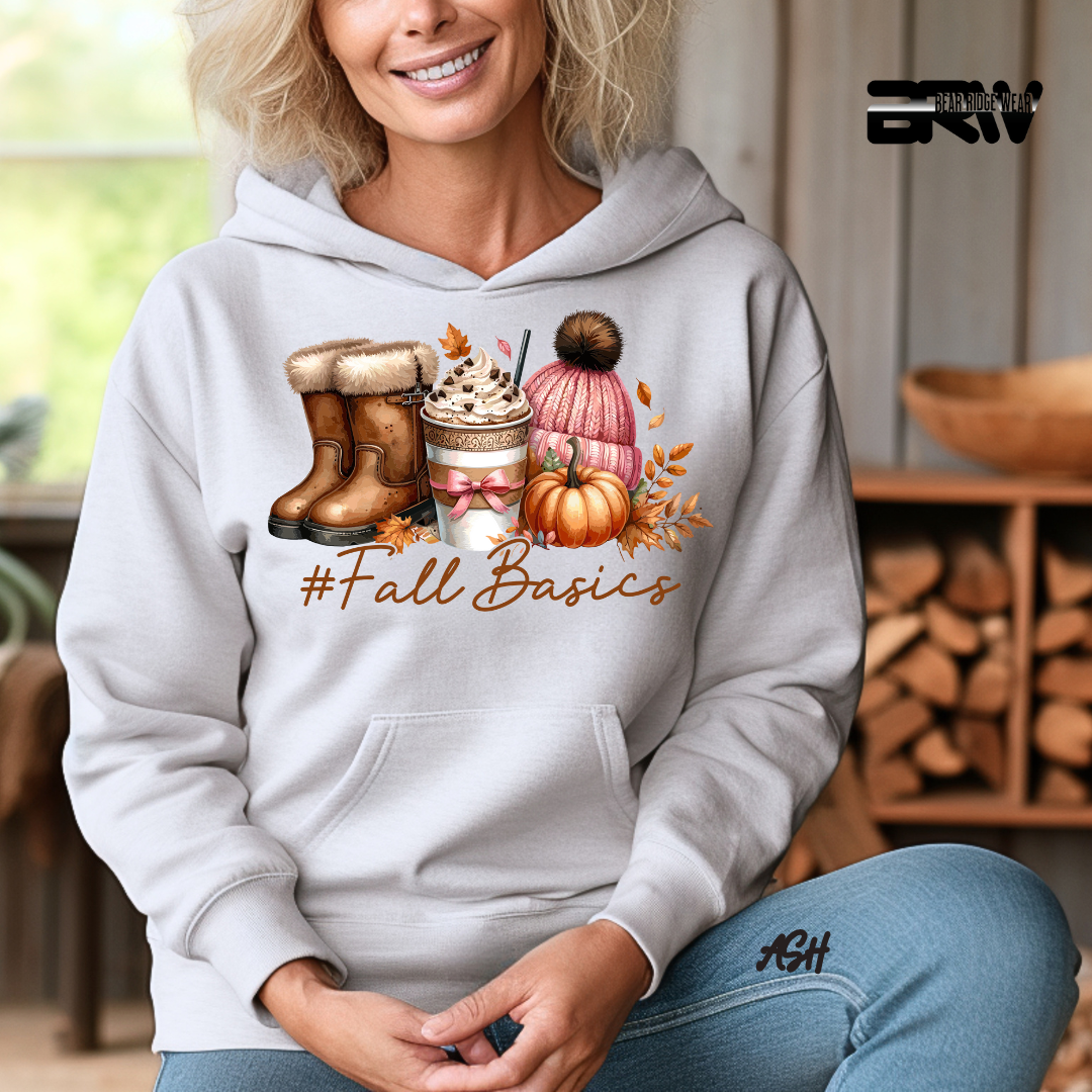 'Fall Basics' Fall Hoodie