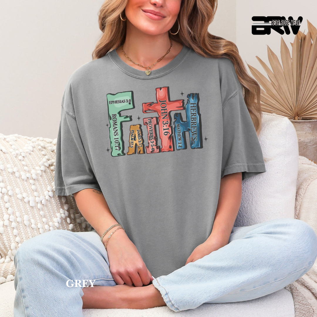 'Faith-Retro' Faith Tee