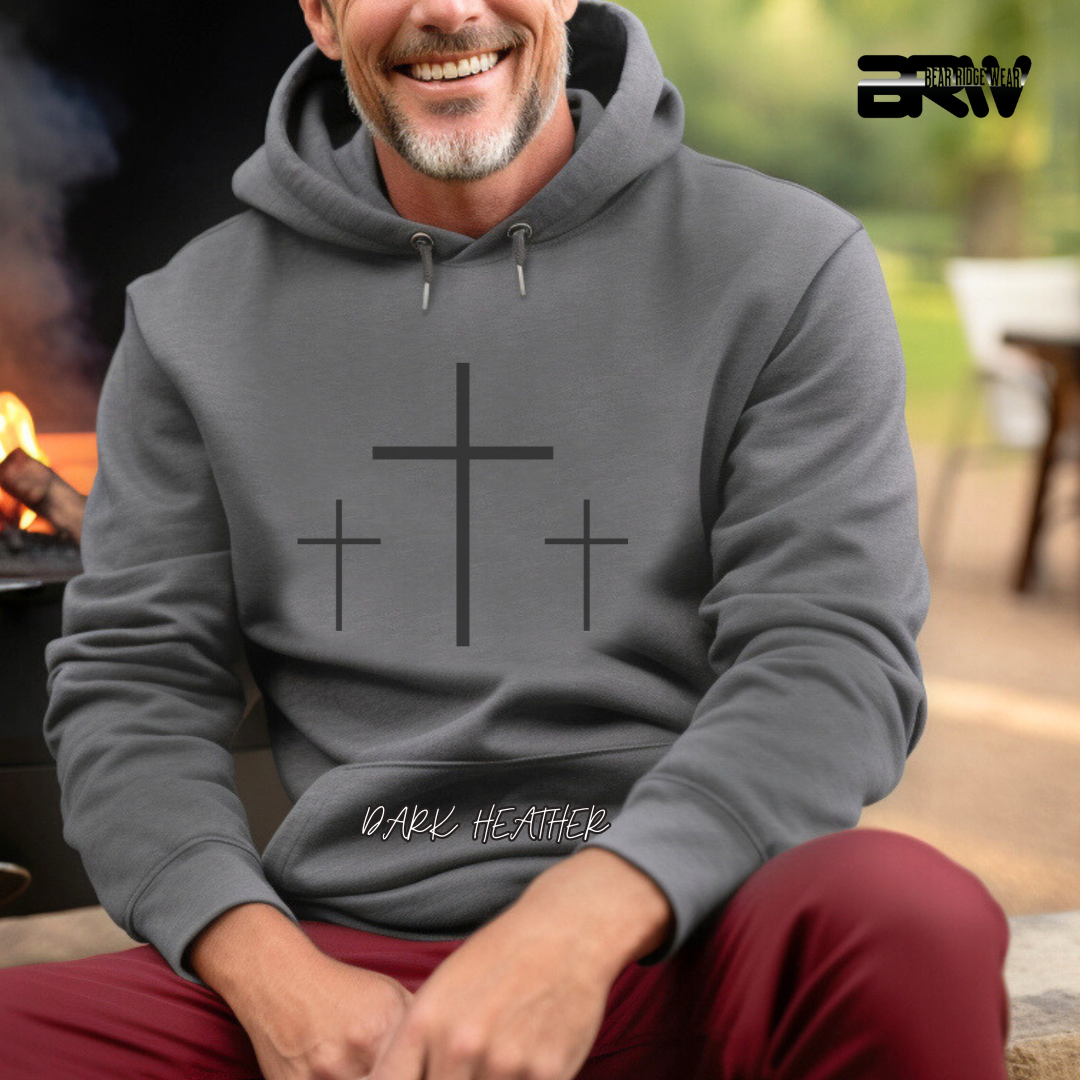 'Three Cross' Faith Hoodie