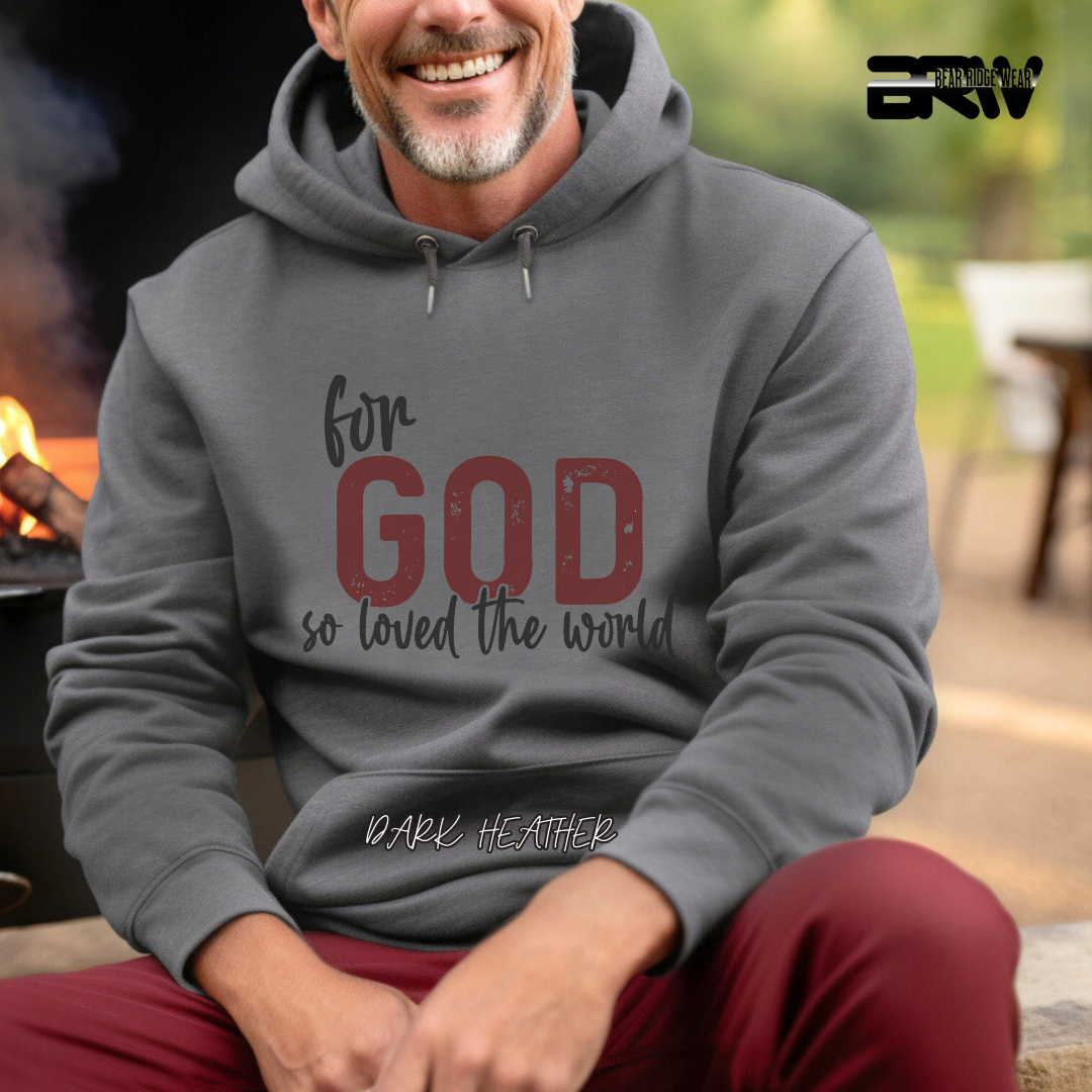 'For God So Love The World' Faith Hoodie