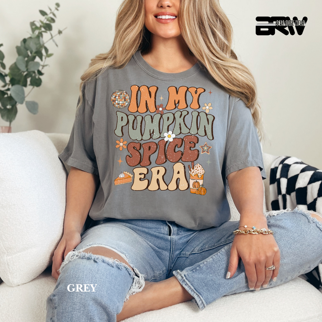 'In My Pumpkin Spice Era' Fall Tee