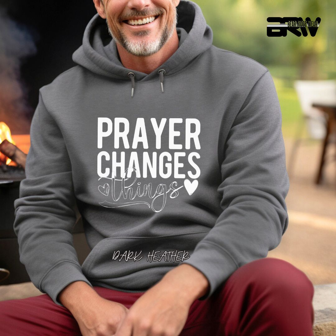 'Prayer Changes Things' Faith Hoodie