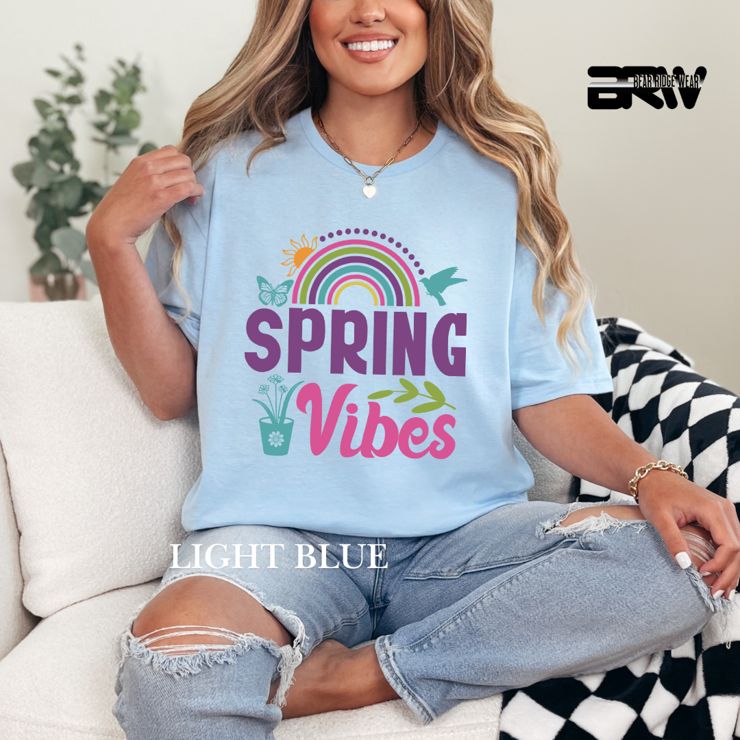 'Spring Vibes' tees