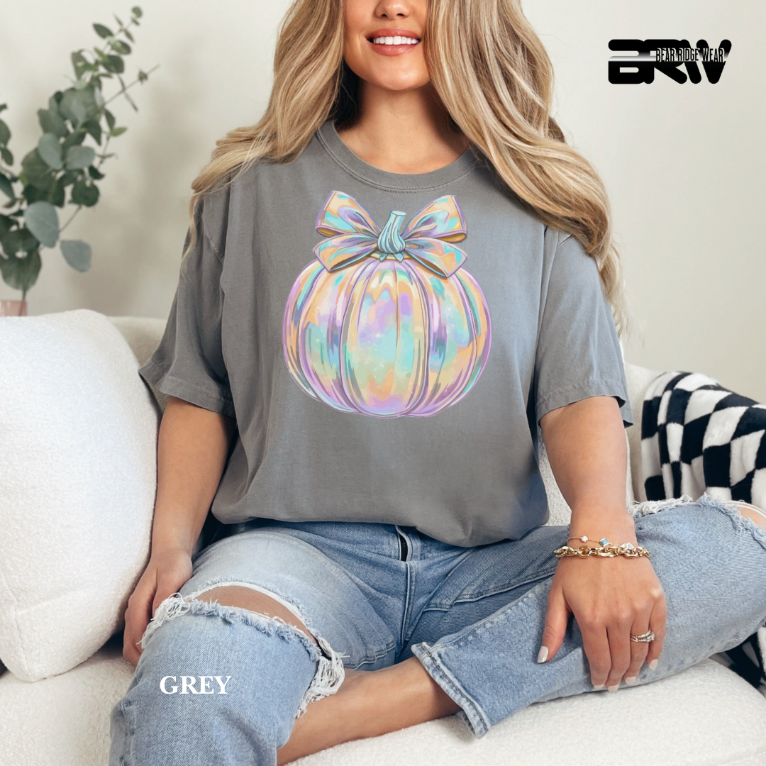 'Iridescent Pumpkin' Fall Tee