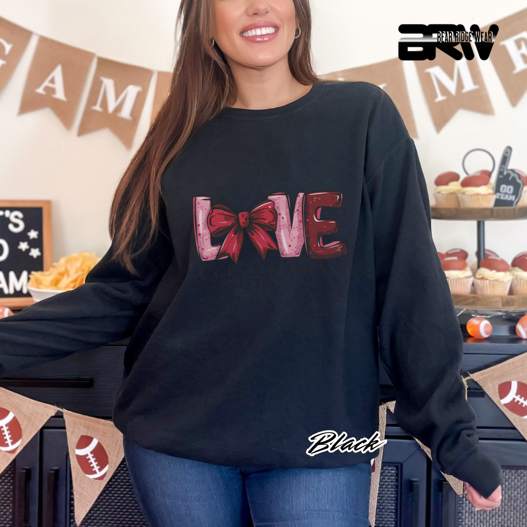 'Love Like Jesus' Crewneck Sweatshirt