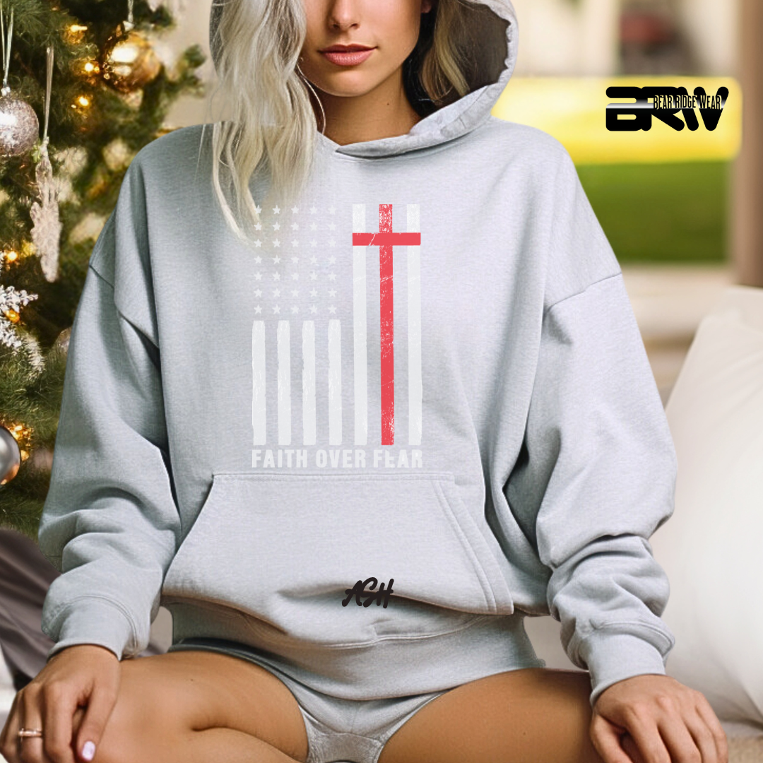 'Faith Over Fear' Faith Hoodie
