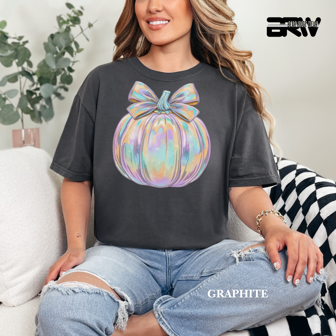 'Iridescent Pumpkin' Fall Tee