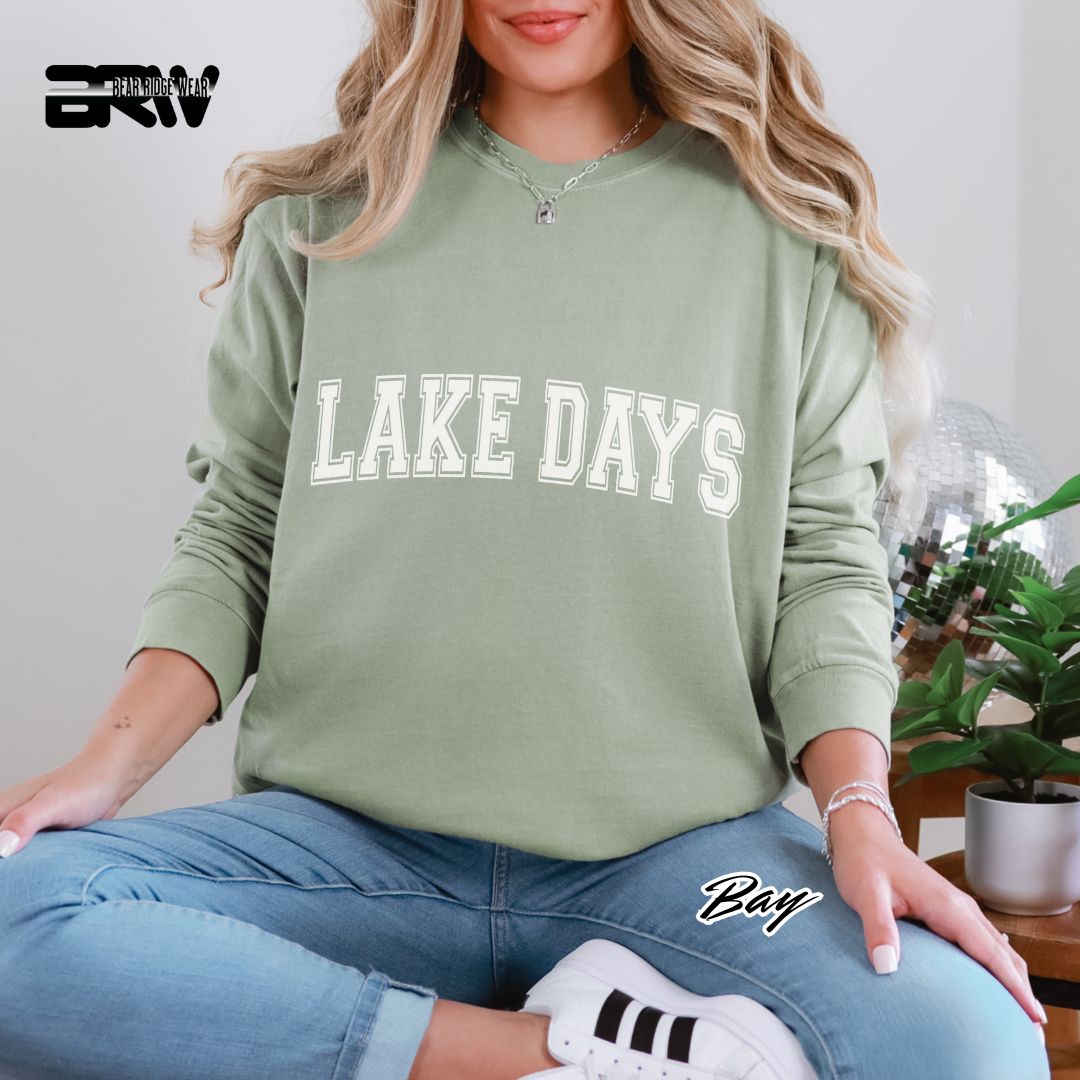 'Lake Days' Summer Long Sleeve Tee