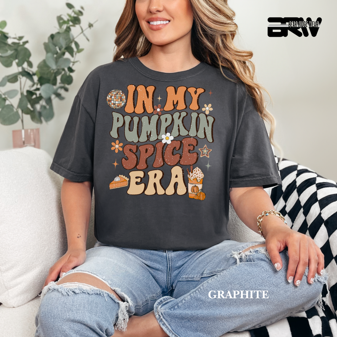 'In My Pumpkin Spice Era' Fall Tee