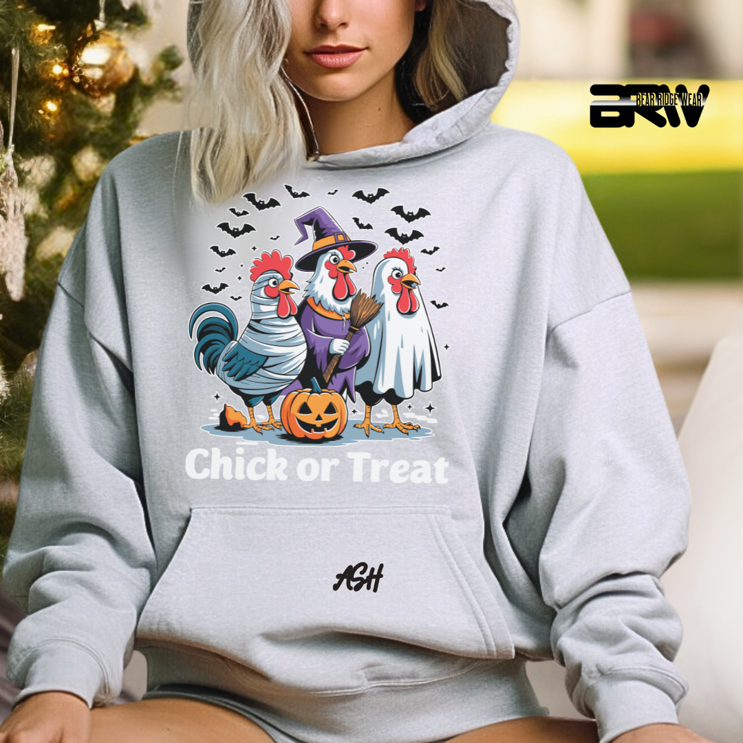 'Chick Or Treat' Fall Hoodie