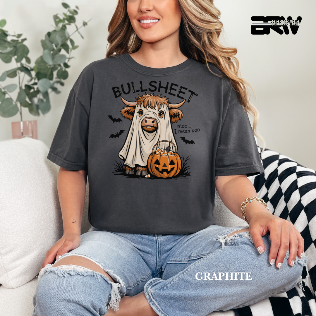 'Bull Sheet-Boo' Fall Tee