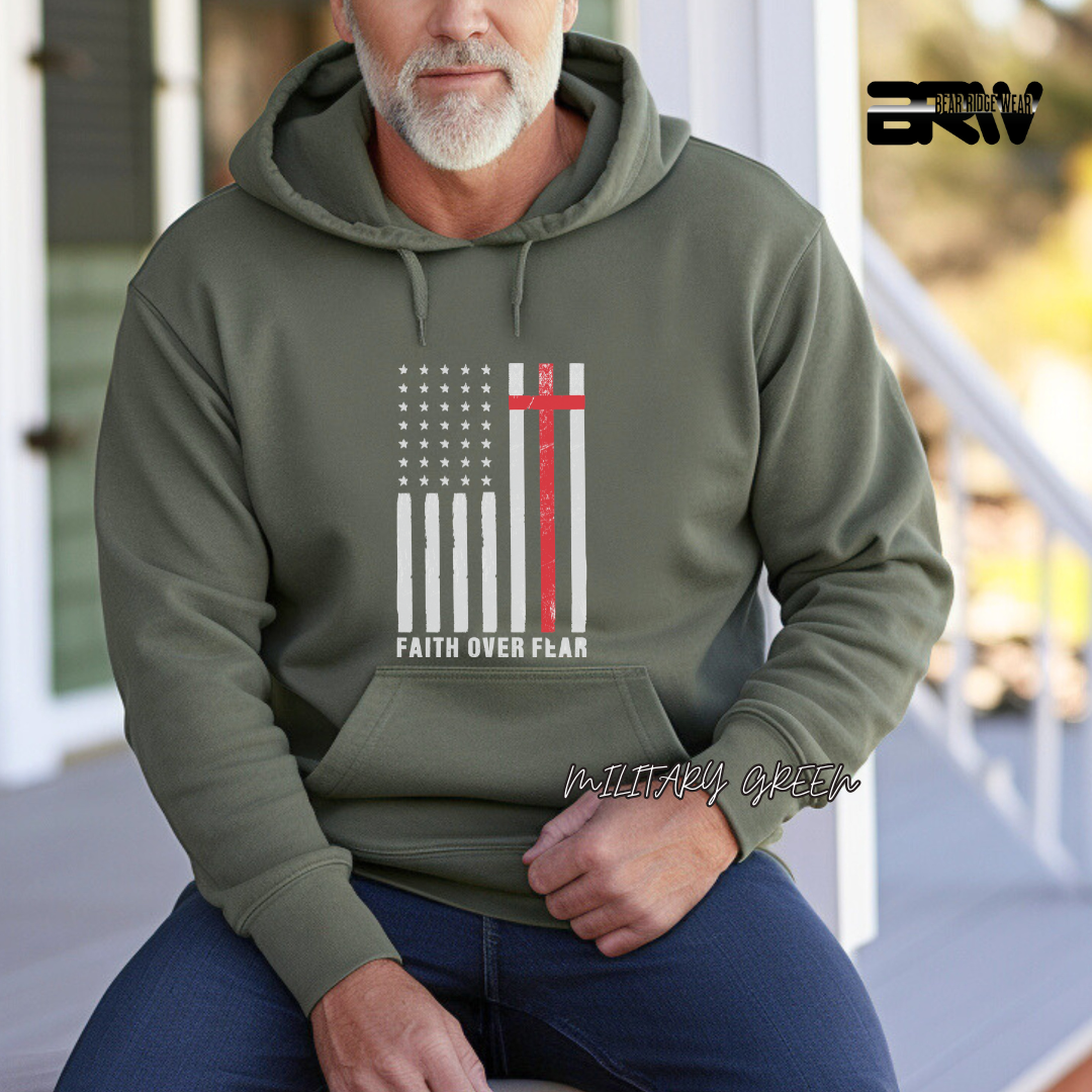 'Faith Over Fear' Faith Hoodie