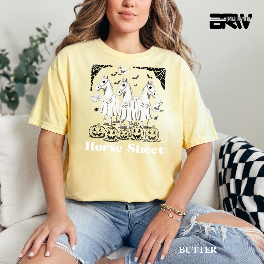 'Horse Sheet' Fall Tee