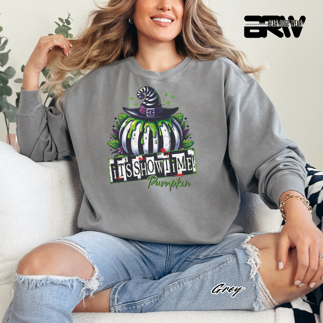 'Its Showtime' Fall Crewneck Sweatshirt