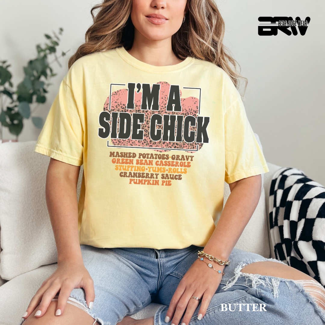 'I'm A Side Chick' Fall Tee
