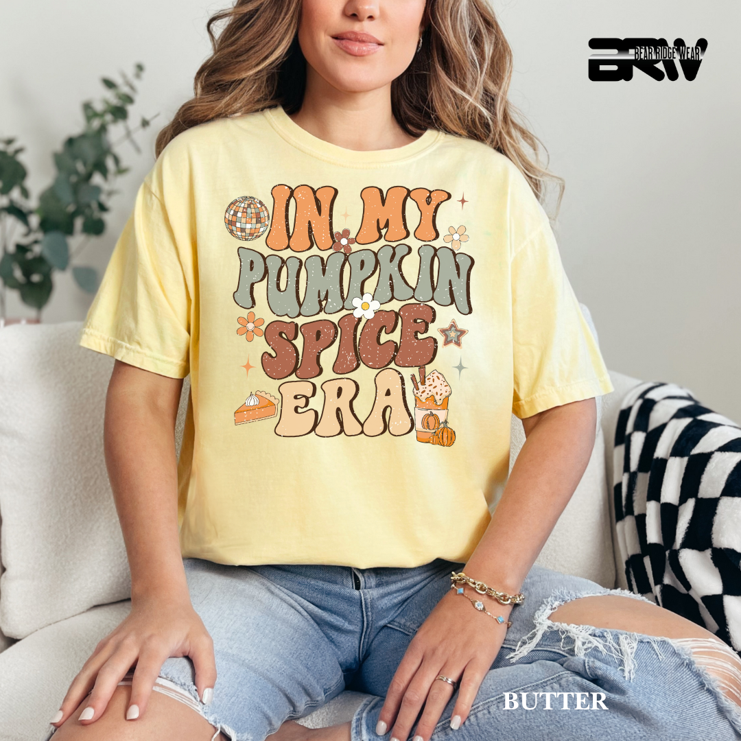 'In My Pumpkin Spice Era' Fall Tee