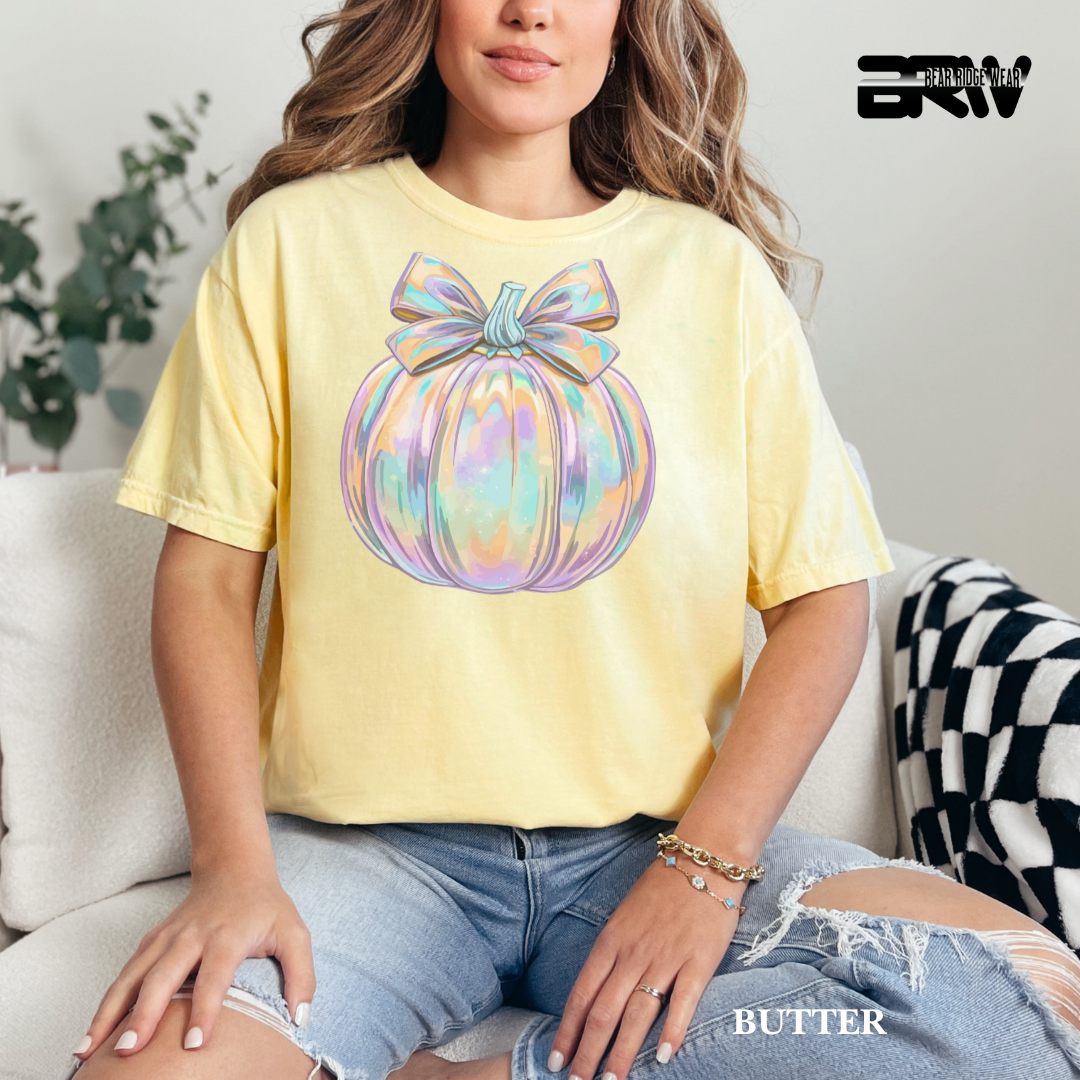 'Iridescent Pumpkin' Fall Tee