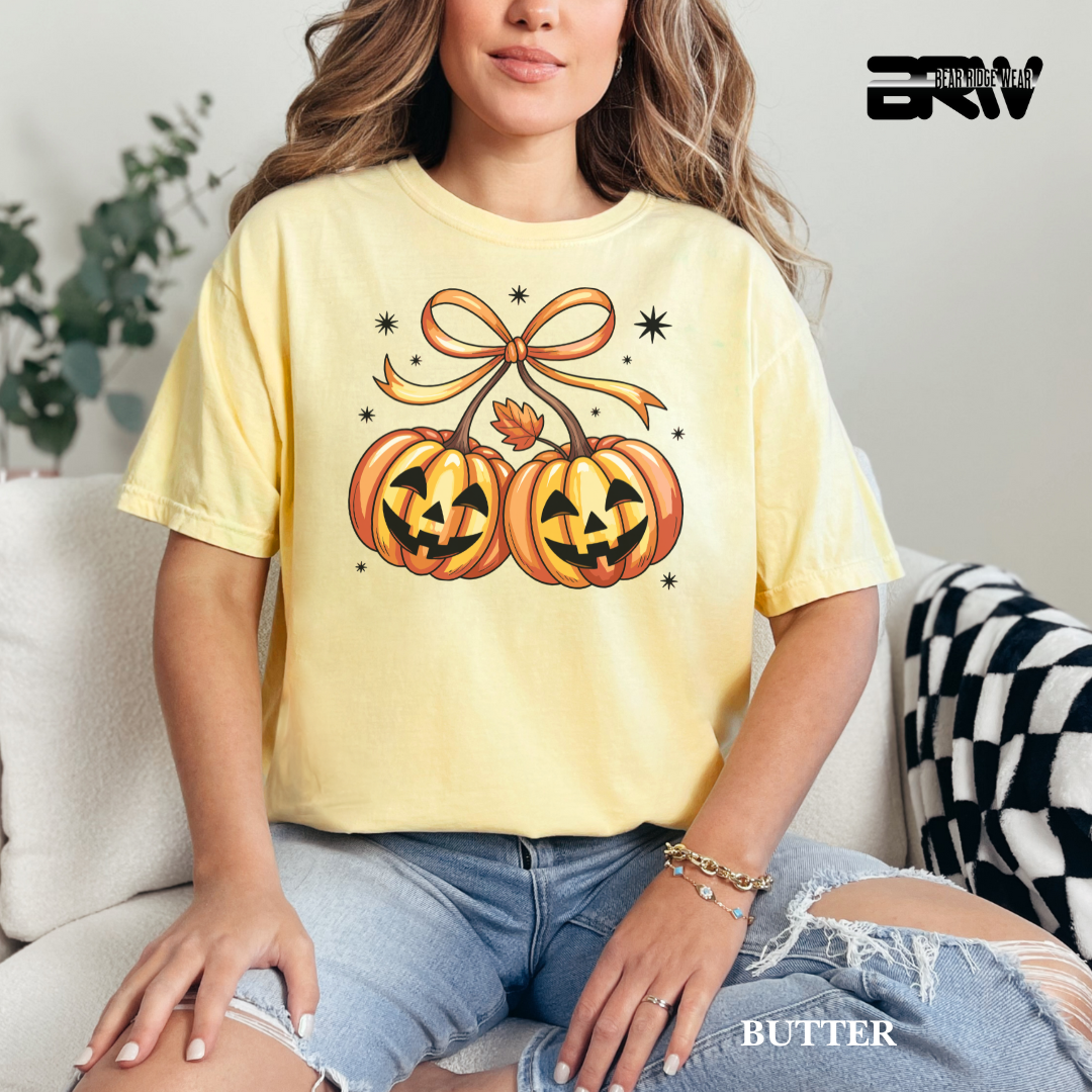 'Pumpkin Cherries' Fall Tee