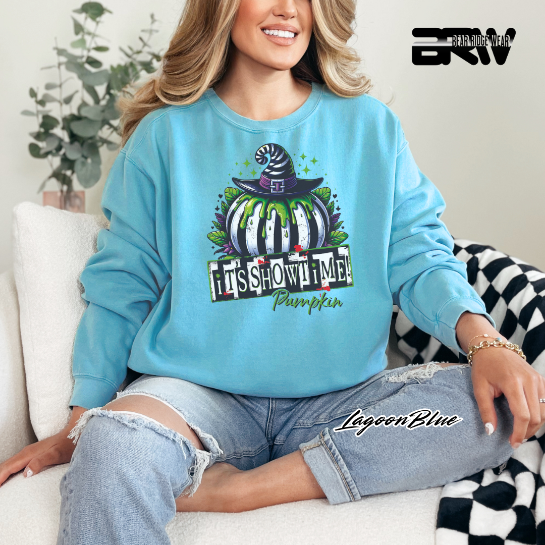 'Its Showtime' Fall Crewneck Sweatshirt