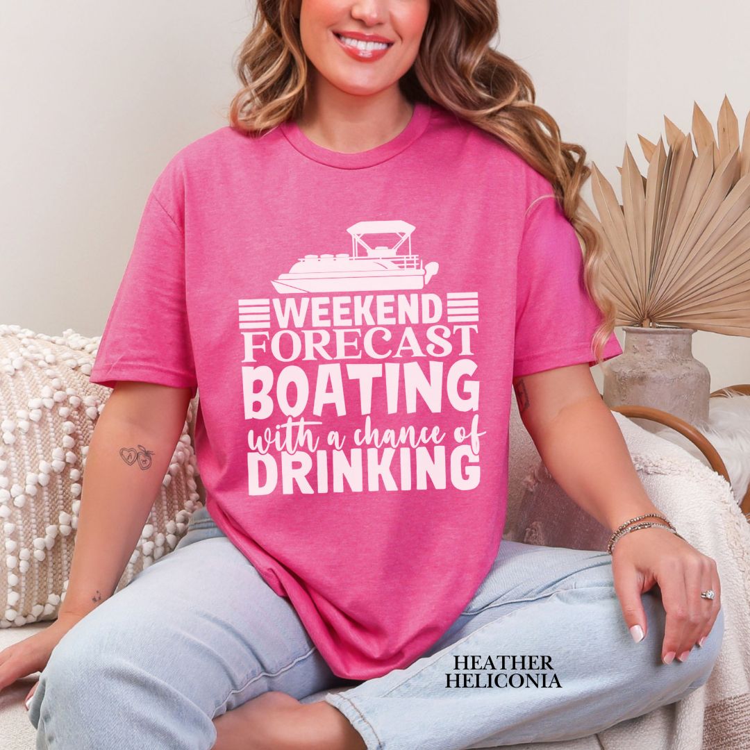 'Weather Forecast-Boating' Summer Tee