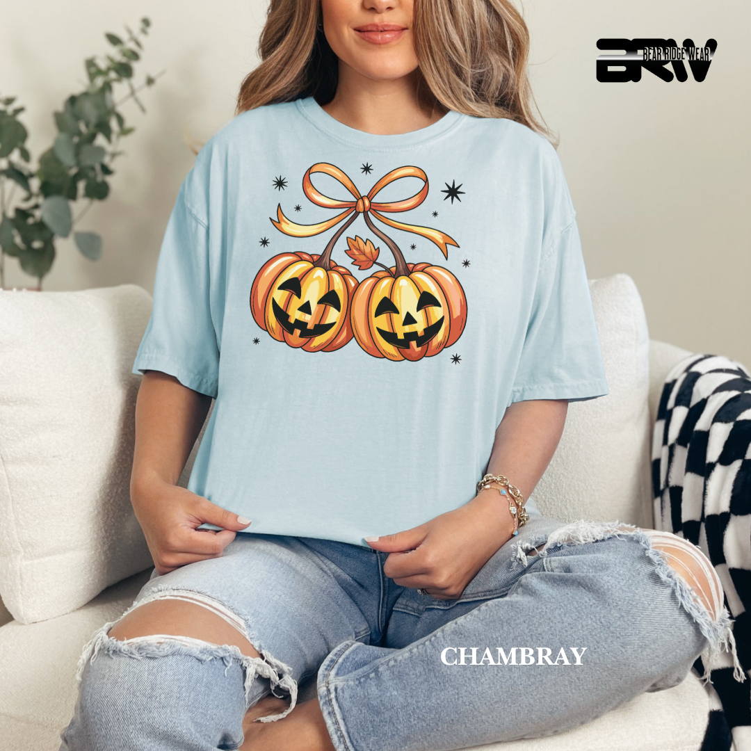 'Pumpkin Cherries' Fall Tee