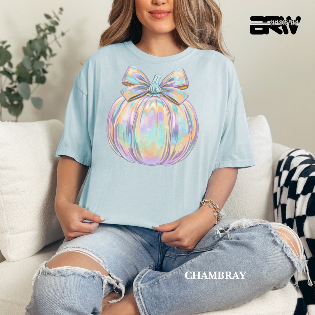 'Iridescent Pumpkin' Fall Tee