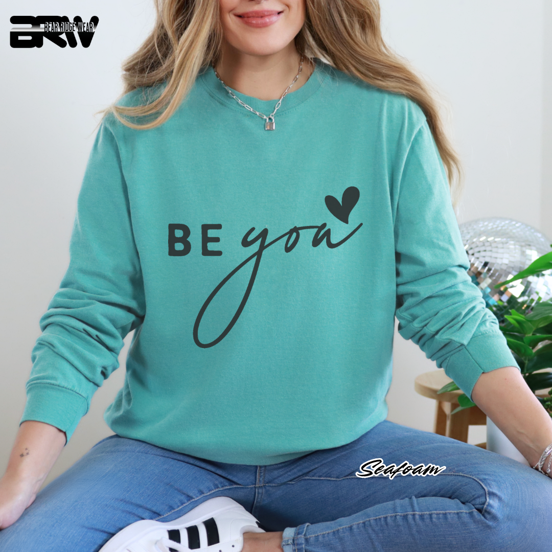 'Be You' Long-Sleeve Tee