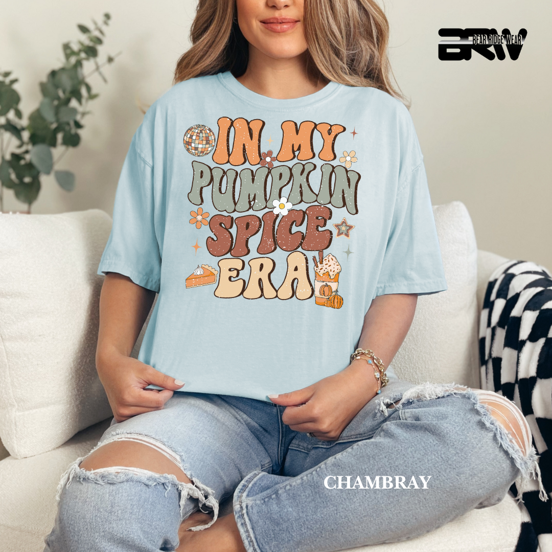 'In My Pumpkin Spice Era' Fall Tee