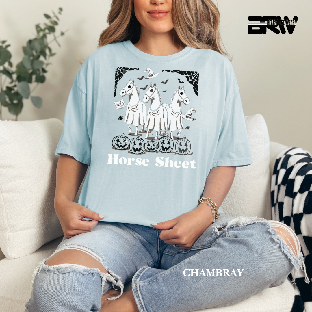 'Horse Sheet' Fall Tee