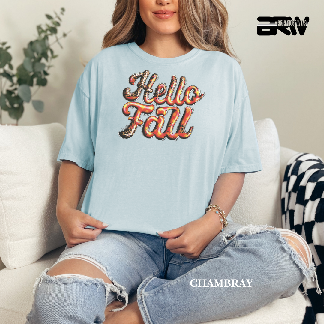 'Hello Fall' Fall Tee