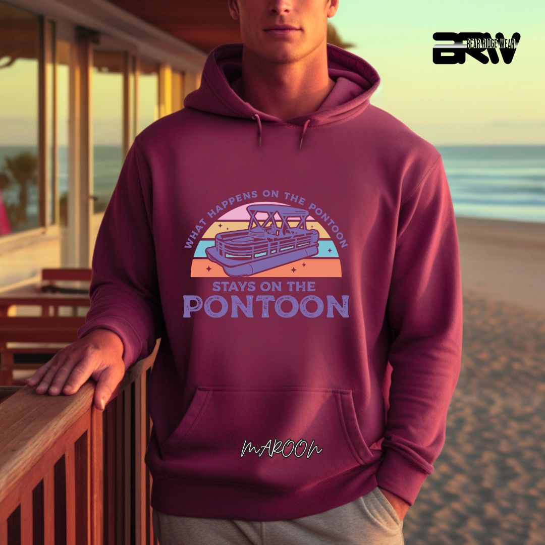 'What Happen To Pontoon' Summer Hoodie