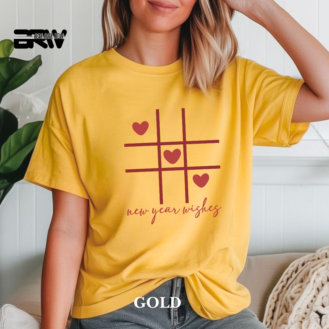 'New Year Wishes' Tee
