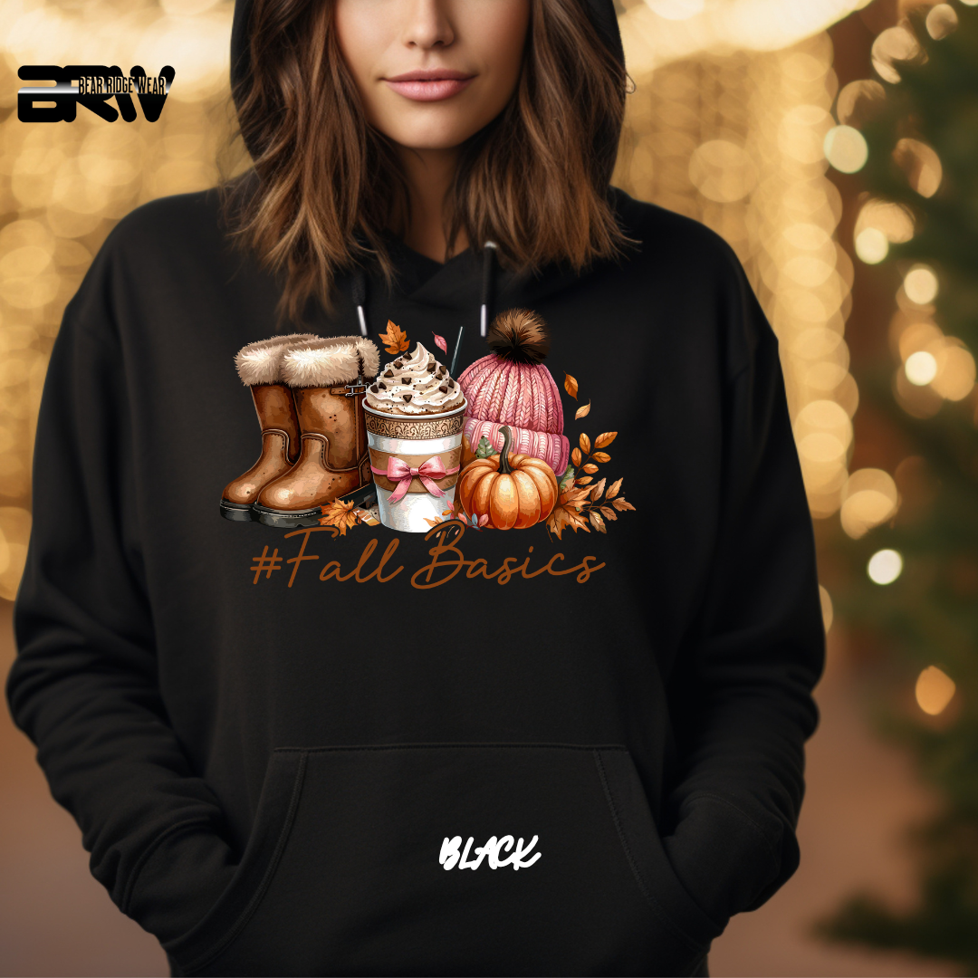 'Fall Basics' Fall Hoodie
