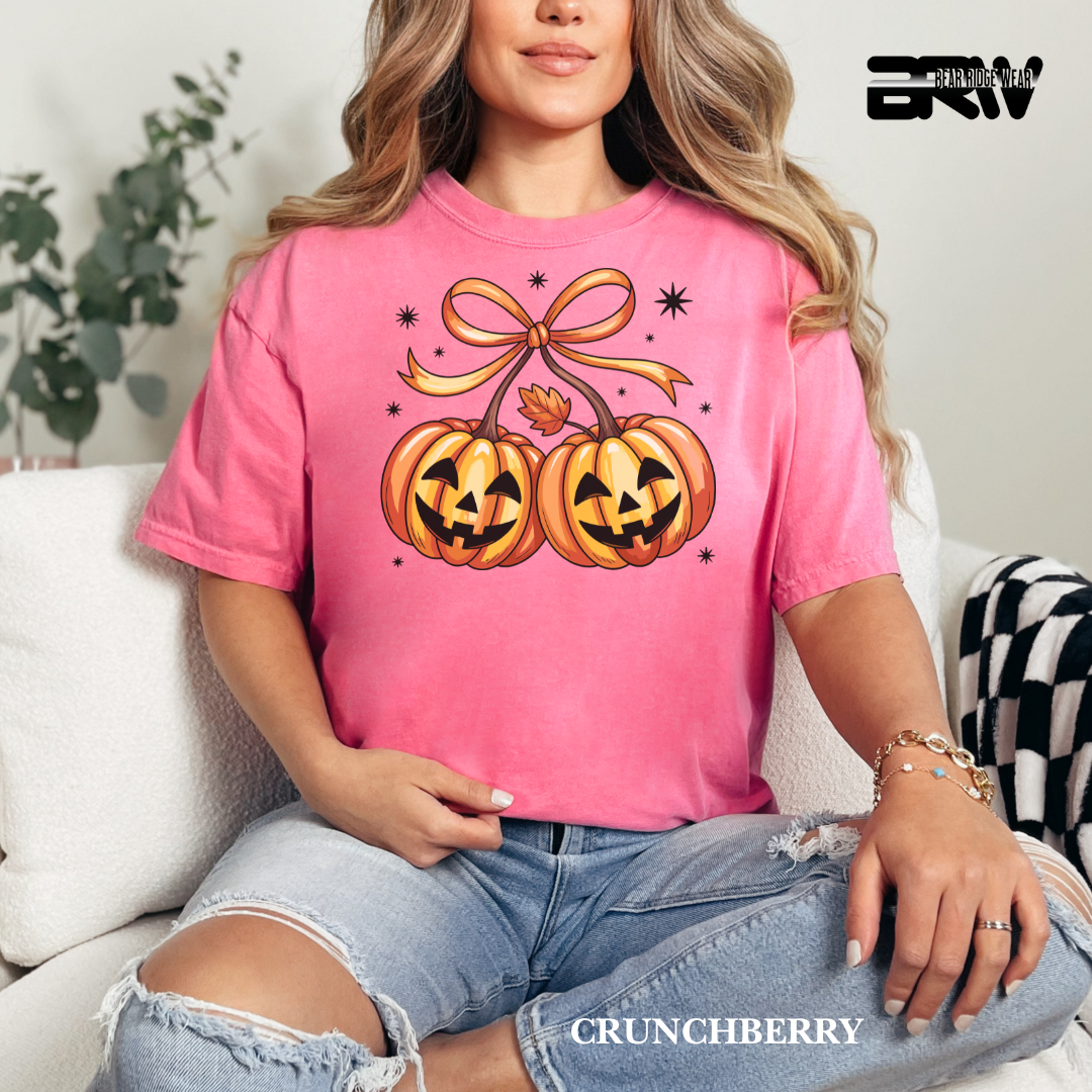 'Pumpkin Cherries' Fall Tee