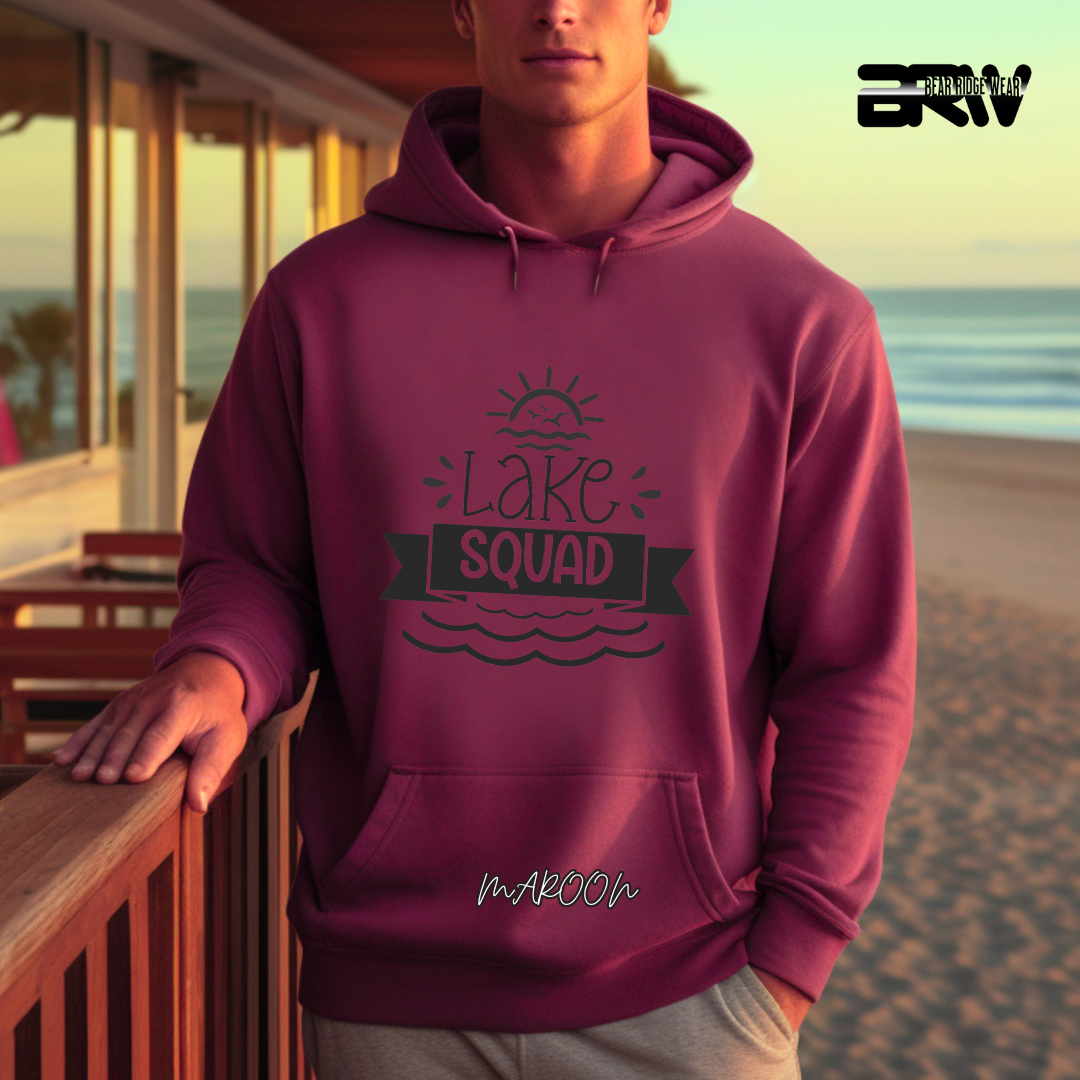 "Lake Squad" Hoodie For Men