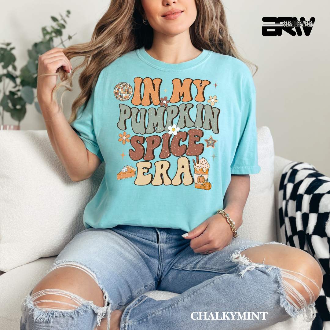 'In My Pumpkin Spice Era' Fall Tee