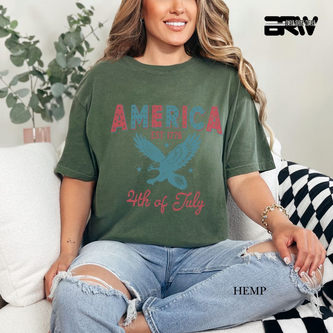 America 1776- Patriotic Tee