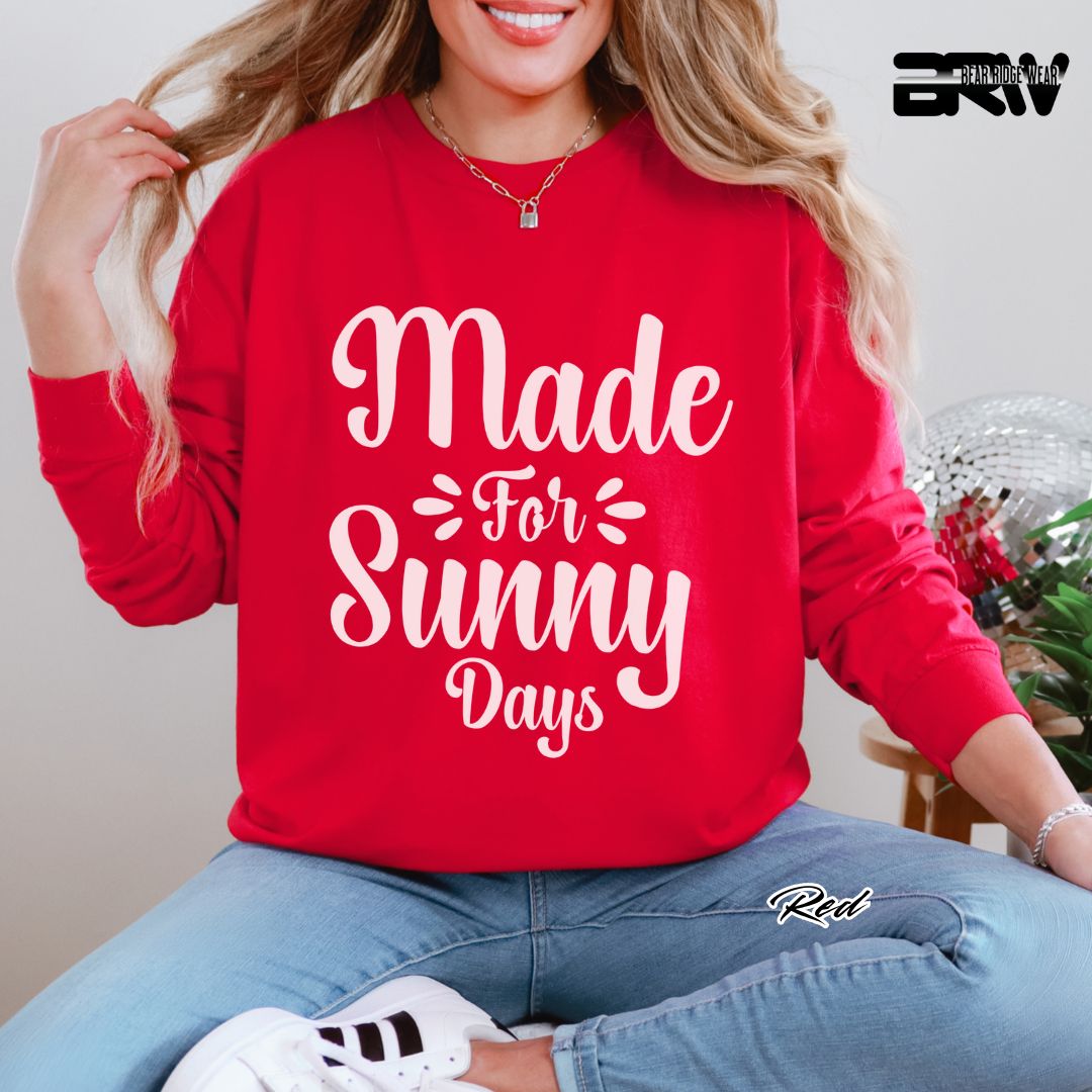 'Made For Sunny Days' Summer Long Sleeve Tee