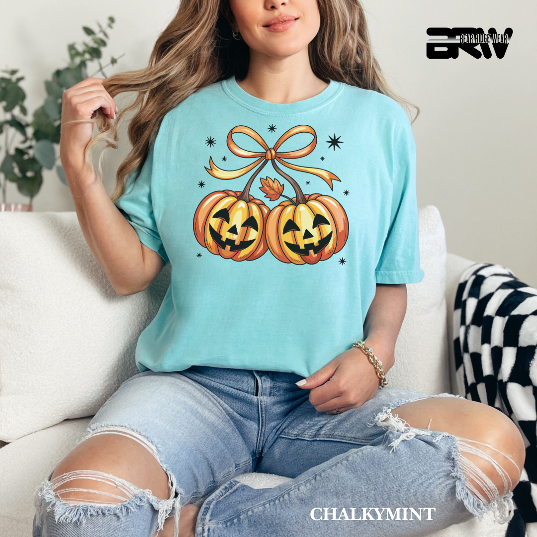 'Pumpkin Cherries' Fall Tee