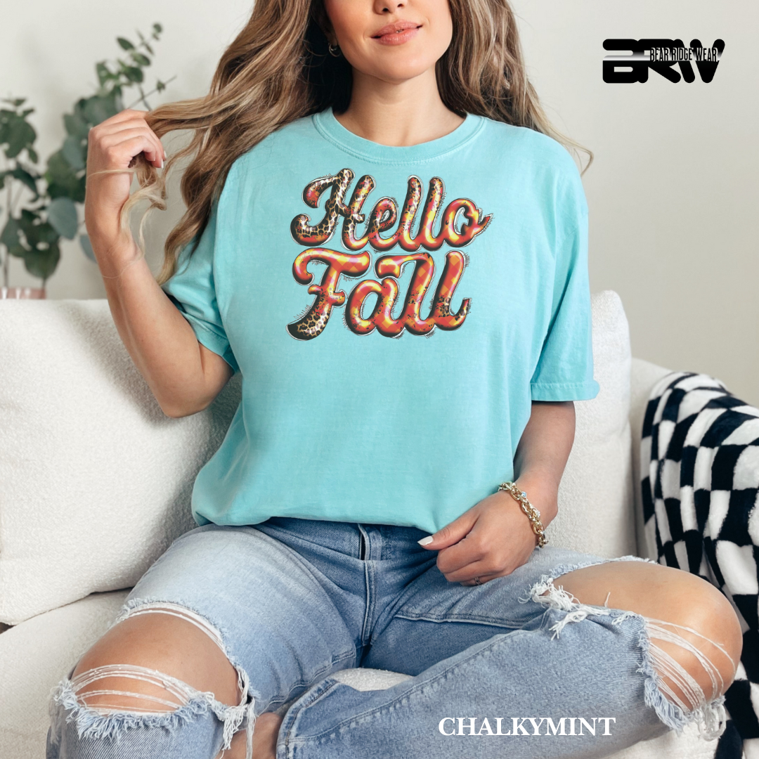 'Hello Fall' Fall Tee
