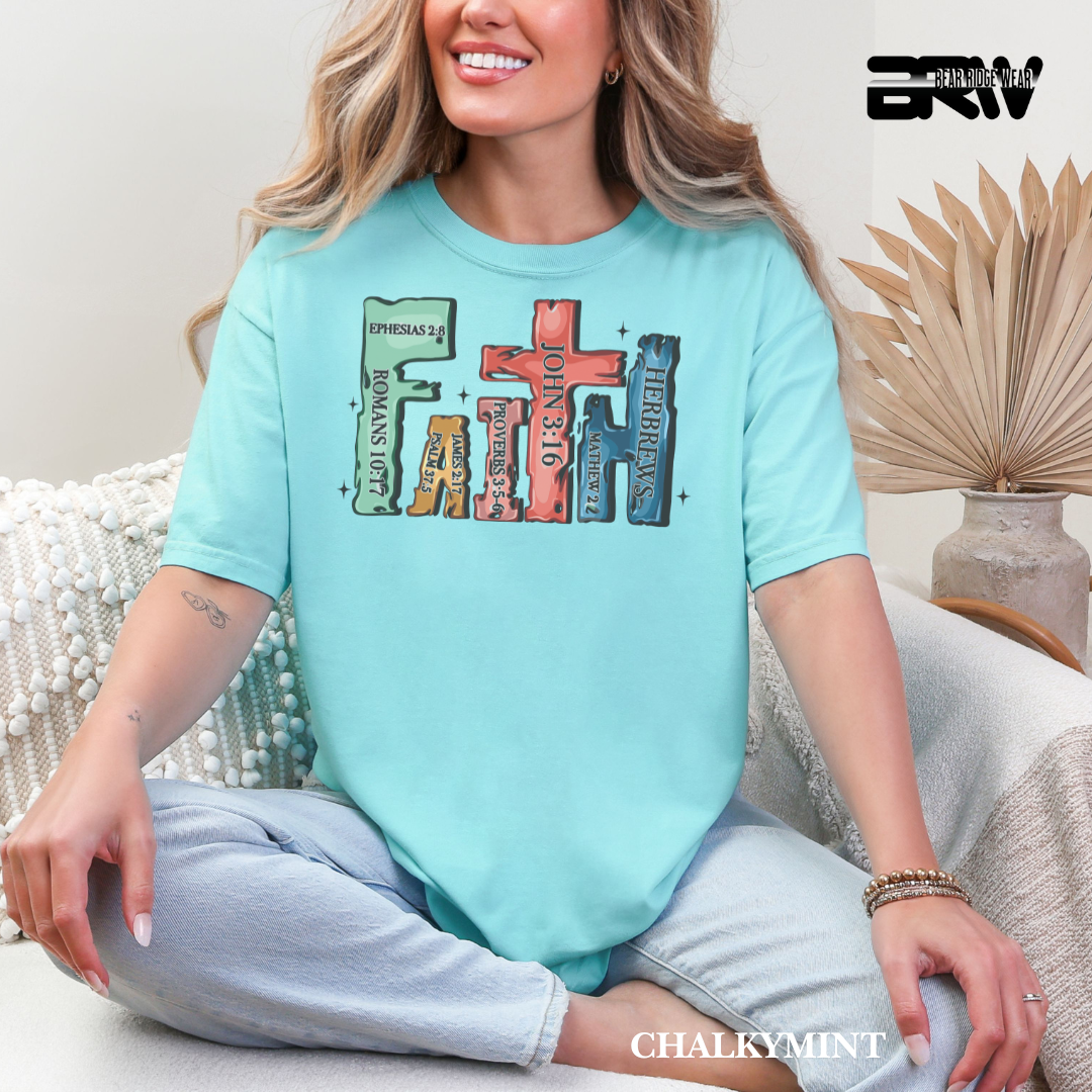 'Faith-Retro' Faith Tee