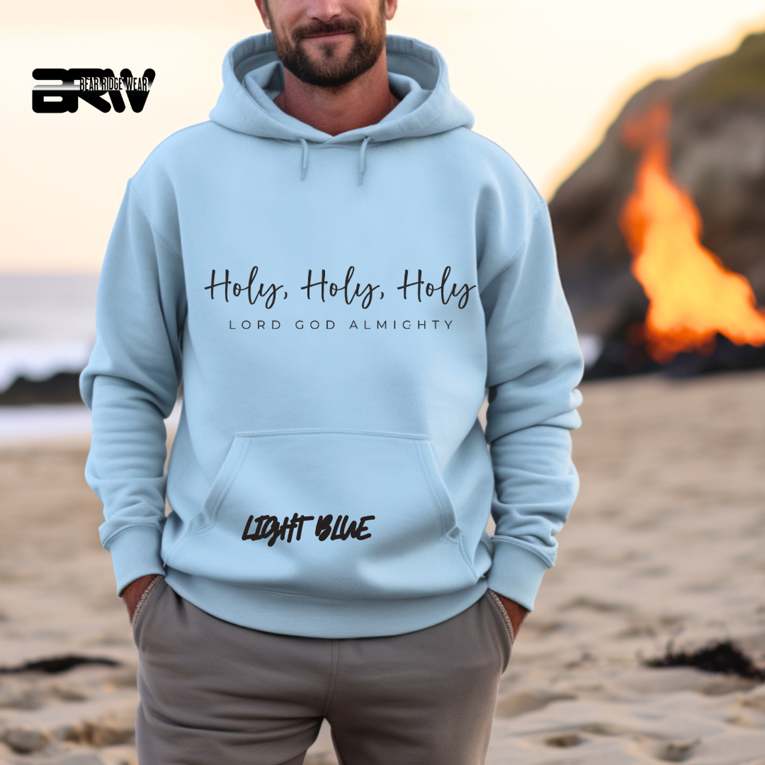 'Holy, Holy, Holy Lord God Almighty' Faith Hoodie