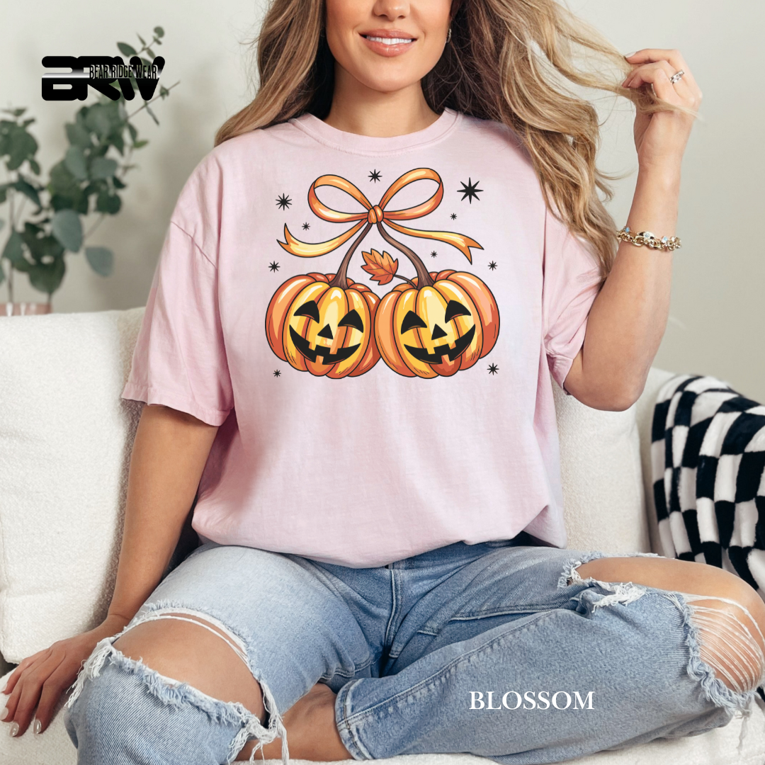 'Pumpkin Cherries' Fall Tee