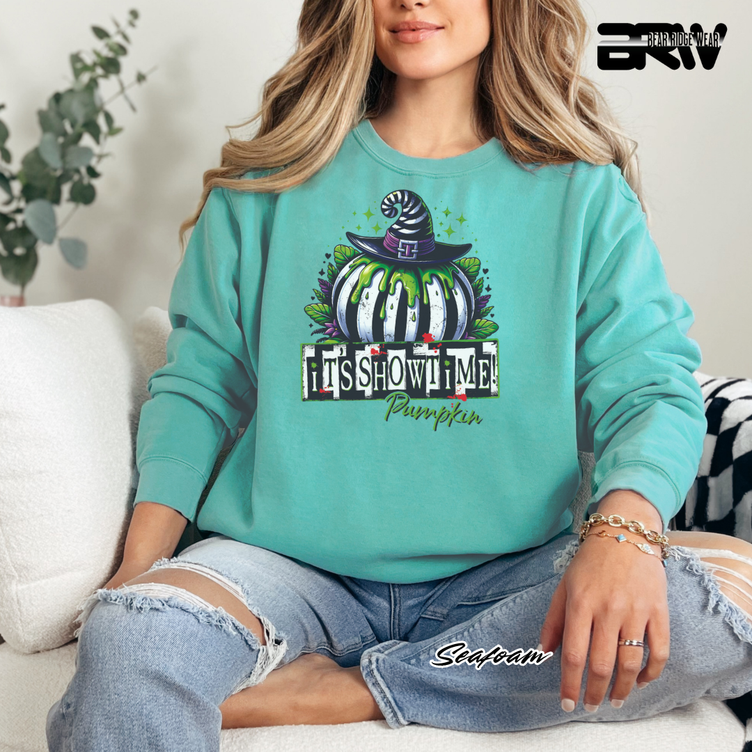 'Its Showtime' Fall Crewneck Sweatshirt