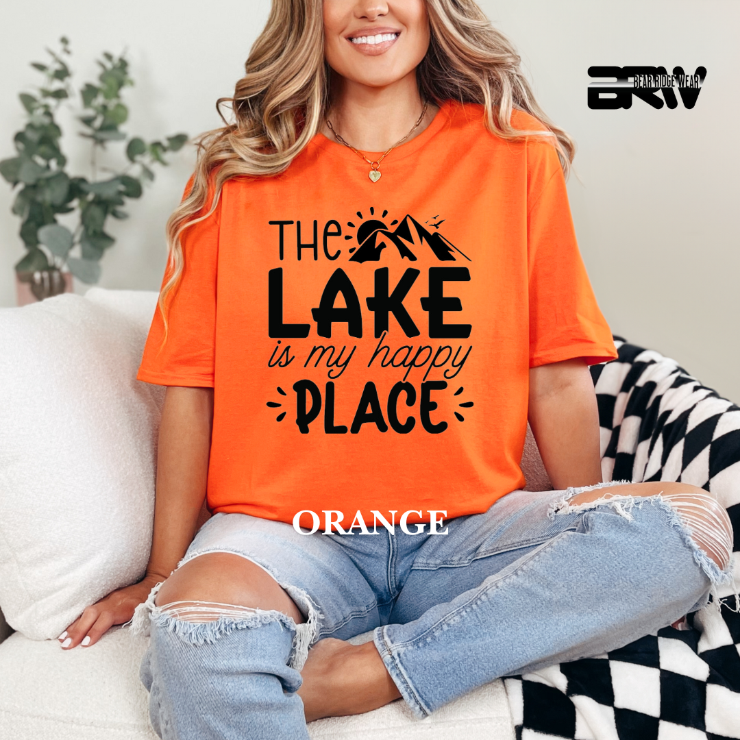 "The Lake is My Happy Place" Tee