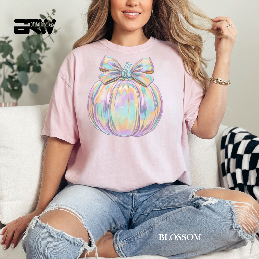 'Iridescent Pumpkin' Fall Tee